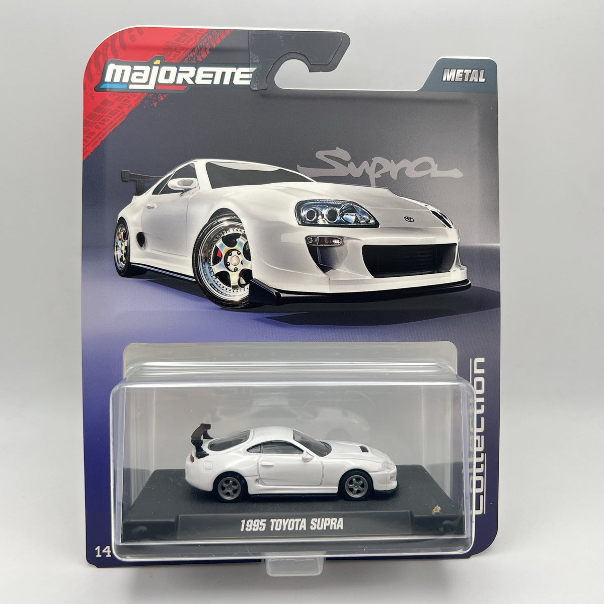 Majorette 1:64 Collector Series Wave 3 2025 1995 Toyota Supra White Car 1017-3I