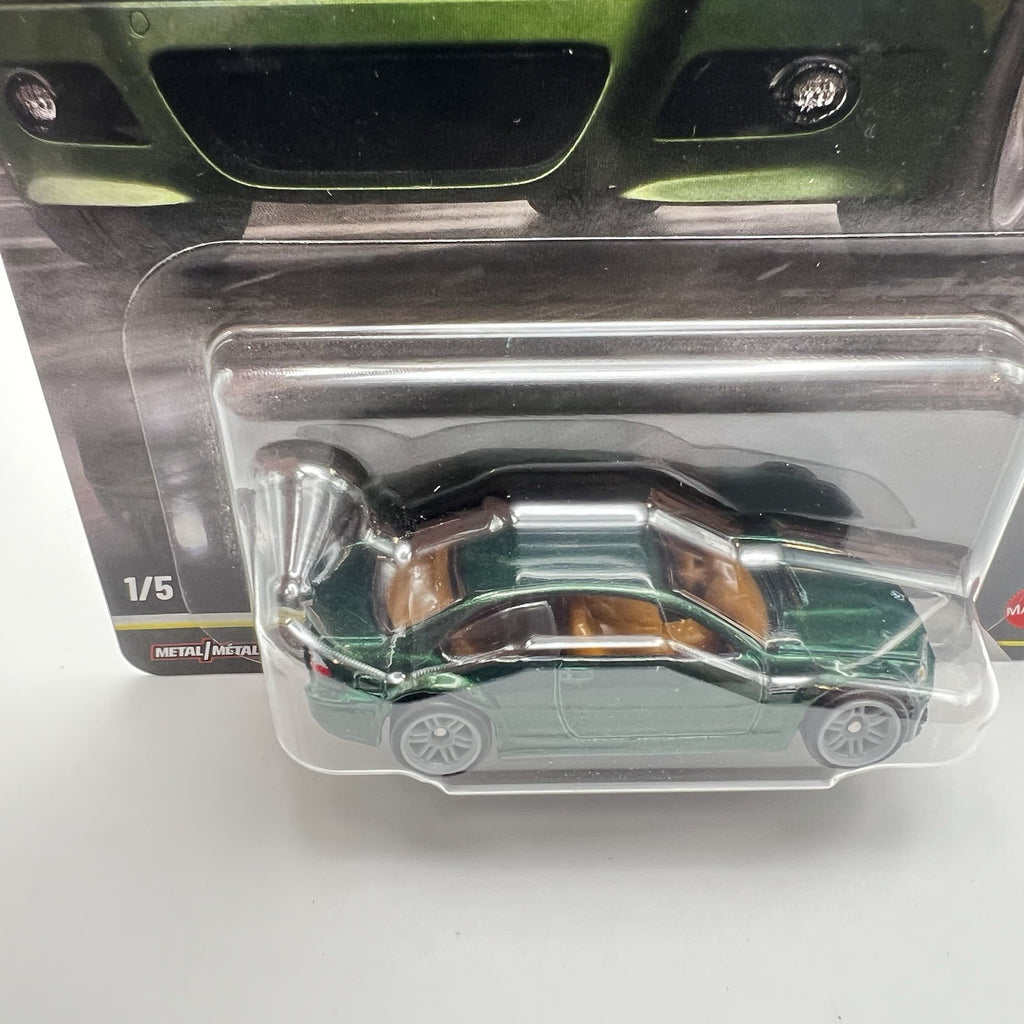 Hot Wheels Premium Power Trip #1/5 BMW M3 Real Riders Green Diecast 1:64 Scale