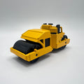 Hot Wheels Road Roller Yellow Construction Malaysia LOOSE 1/64