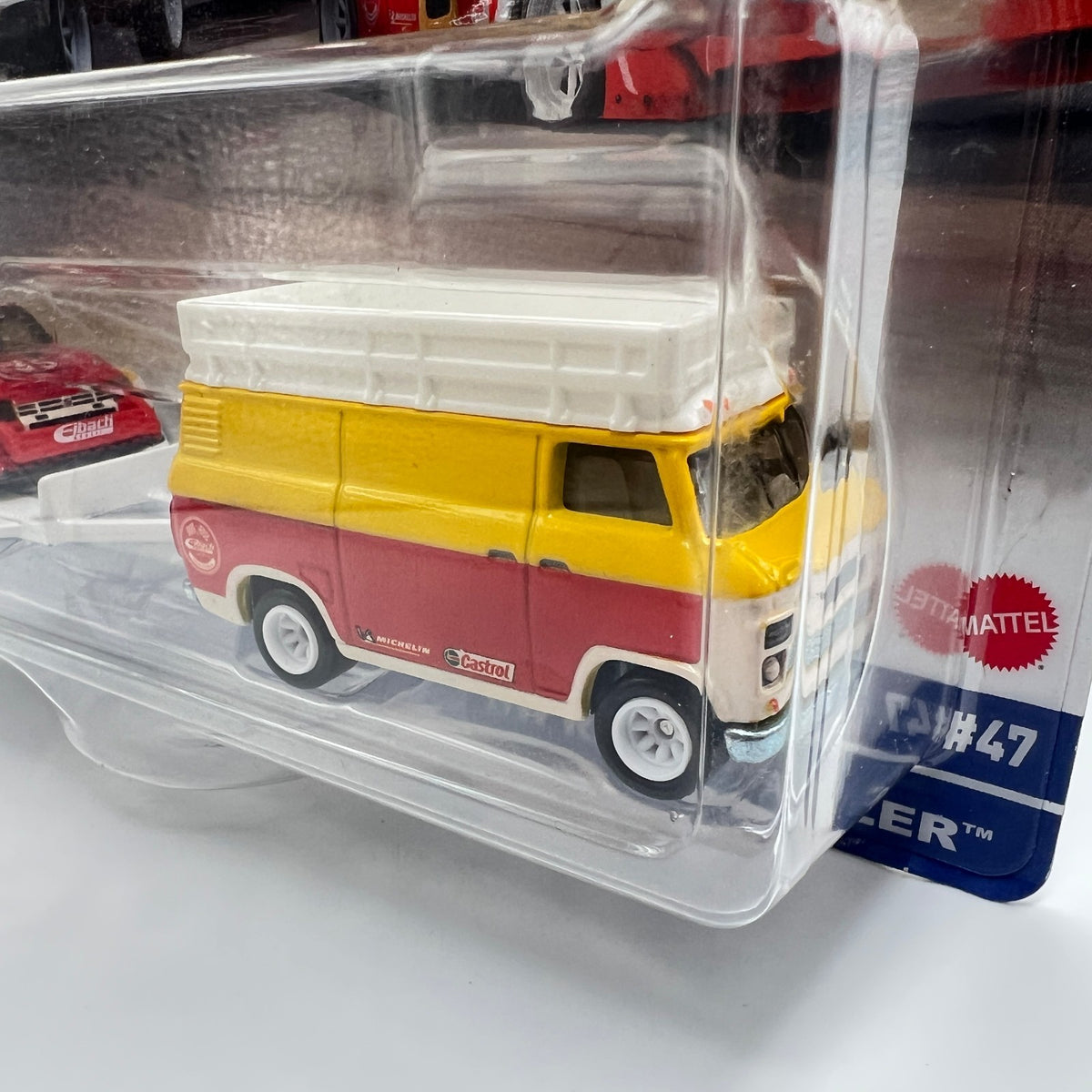 Hot Wheels Team Transport MG Metro 6R4 HW Rally Hauler 47 Castrol