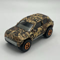 2017 MATCHBOX JEEP COMPASS BROWN CAMO CAMOFLAGE 1:59 DIECAST 2 7/8" SUV