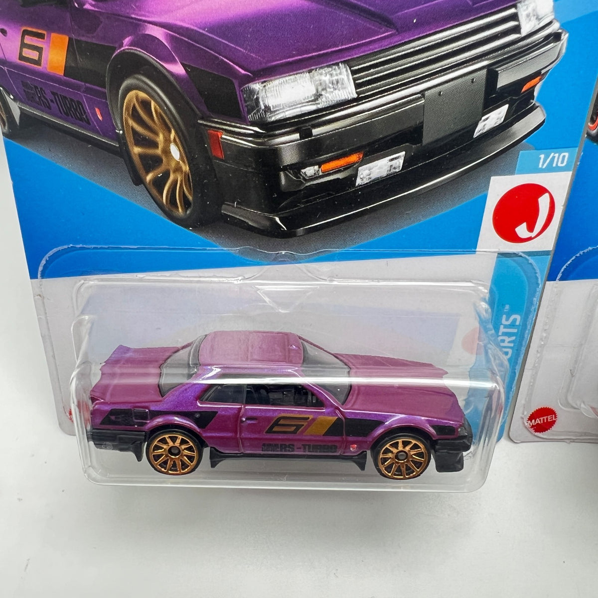 Hot Wheels Nissan Skyline RS KDR30 Lot of 2 Purple Green J-Imports
