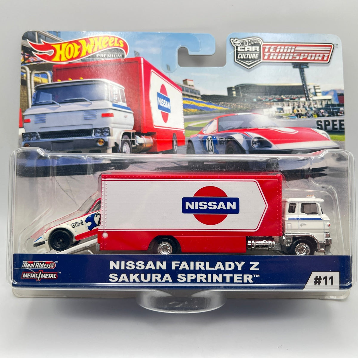 Hot Wheels Team Transport Nissan Fairlady Z Sakura Sprinter 11