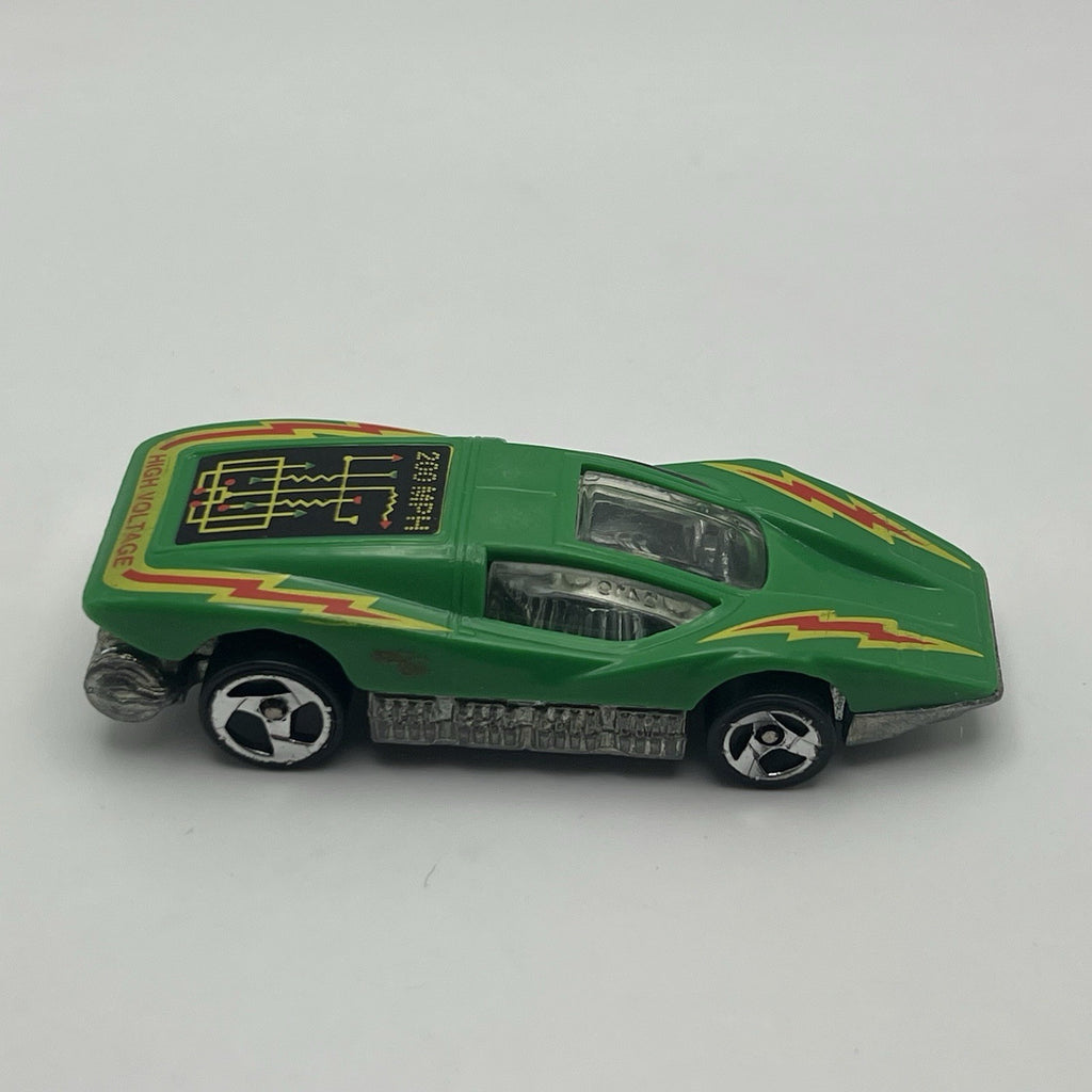 1974 Hot Wheels Green Silver Bullet. Made In Malaysia
