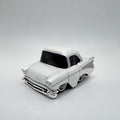 Car Tuned MGA '57 Chevy Bel Air Pearl White Chibi LOOSE