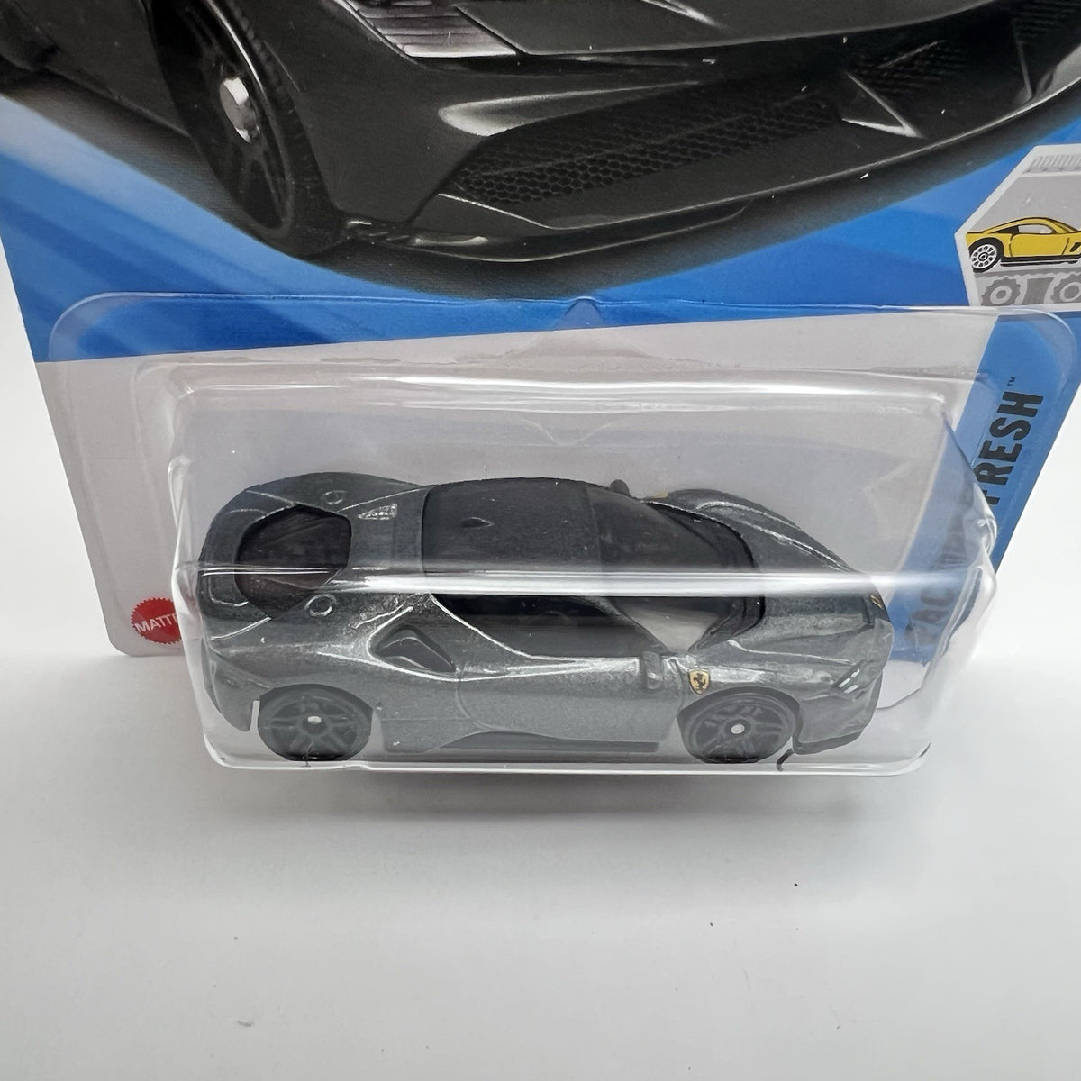 Ferrari SF90 Stradale Hot Wheels Gray Factory Fresh 2025 1:64 Diecast