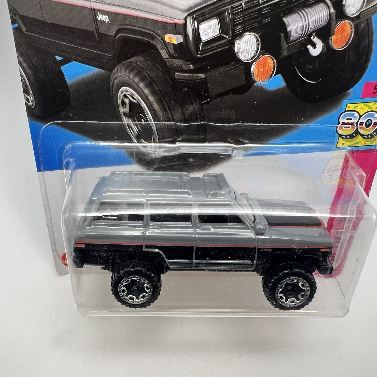 2023 Hot Wheels D Case Black 1988 Jeep Wagoneer HW The 80's #52