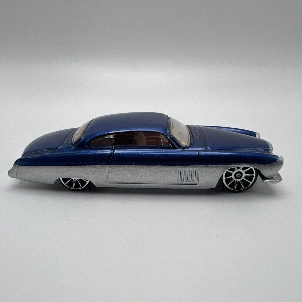 Hot Wheels Jaguar Fish'D Chip'D Blue Silver Custom Jaguar 2002 Diecast Kid Loose