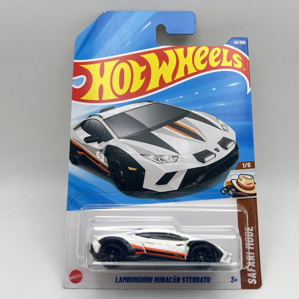 LOT OF 3 - 2024 & 2025 HOT WHEELS LAMBORGHINI HURACAN STERRATO SAFARI MODE DIRT