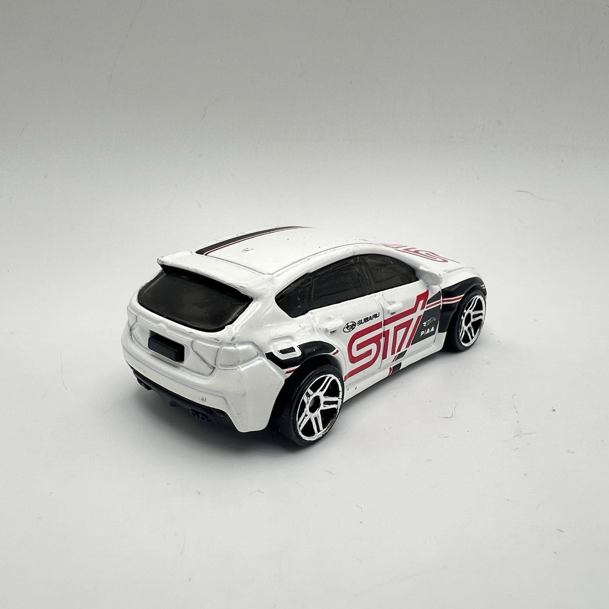HOT WHEELS SUBARU WRX STI WHITE 68/250 Loose