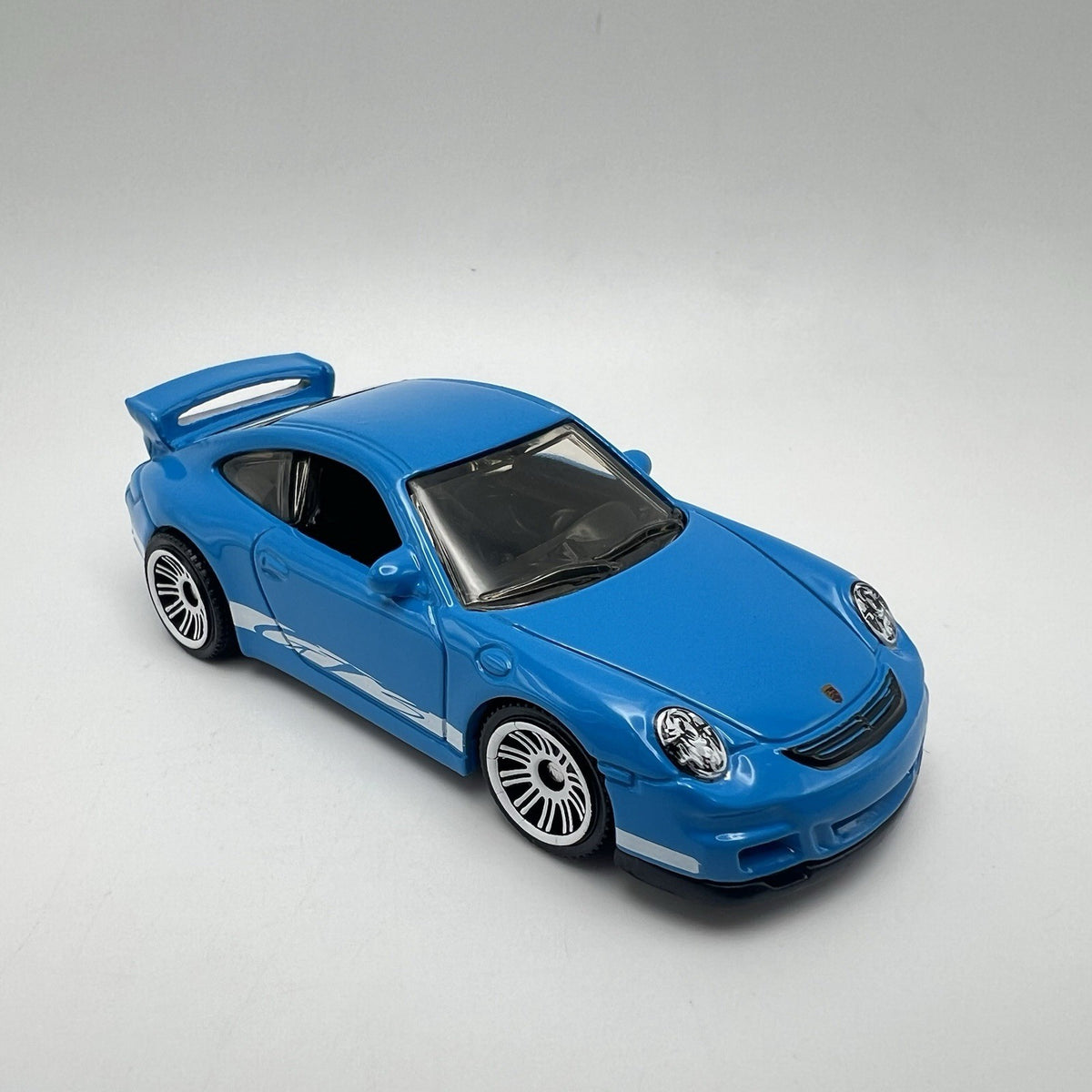 2007 PORSCHE 911 GT3 Diorama Collectible DieCast Model Car 1:64 Blue LOOSE