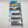 Hot Wheels 2018 Bentley Continental GT3 Lot of 3 White 133 Green 44 Black 162