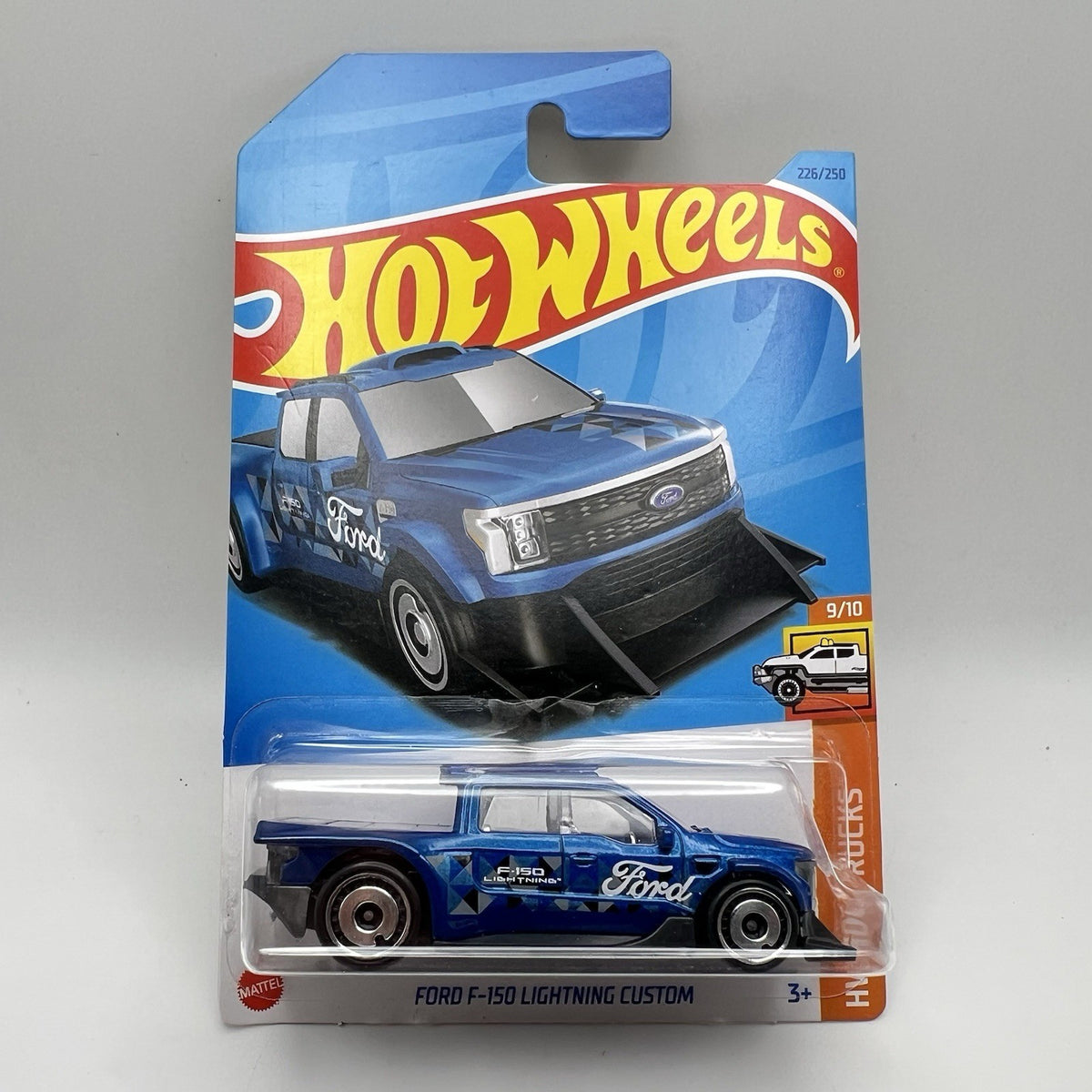 Ford F-150 Lightning Custom Truck 226/250 New for 2023 9/10, Blue