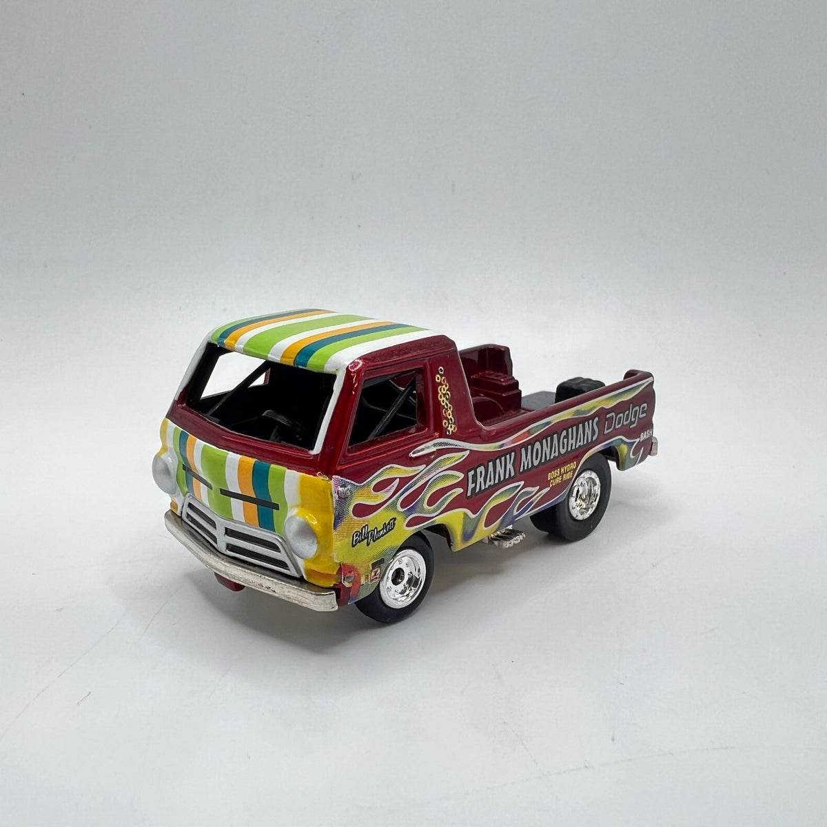 Johnny Lightning Dodge A100 Pickup Frank Monaghans Red LOOSE 1/64