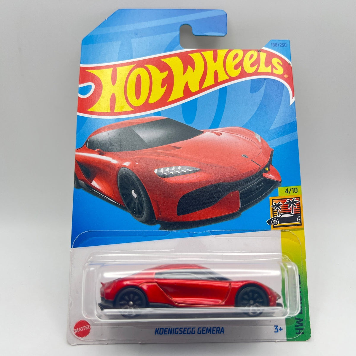Hot Wheels Koenigsegg Gemera Red 188/250 HW Exotics 4/10