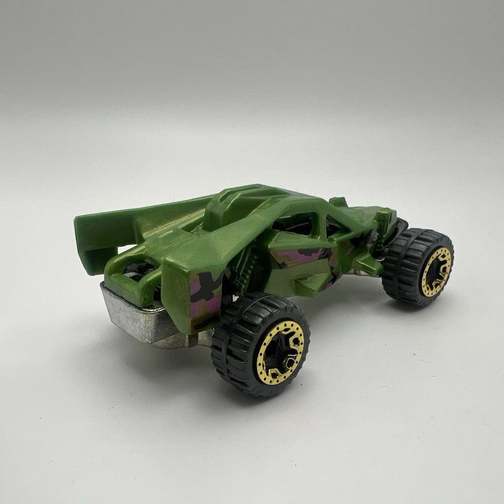 2019 Hot Wheels Speed Blur Loose TEAM HOT WHEELS CORKSCREW BUGGY (Green)