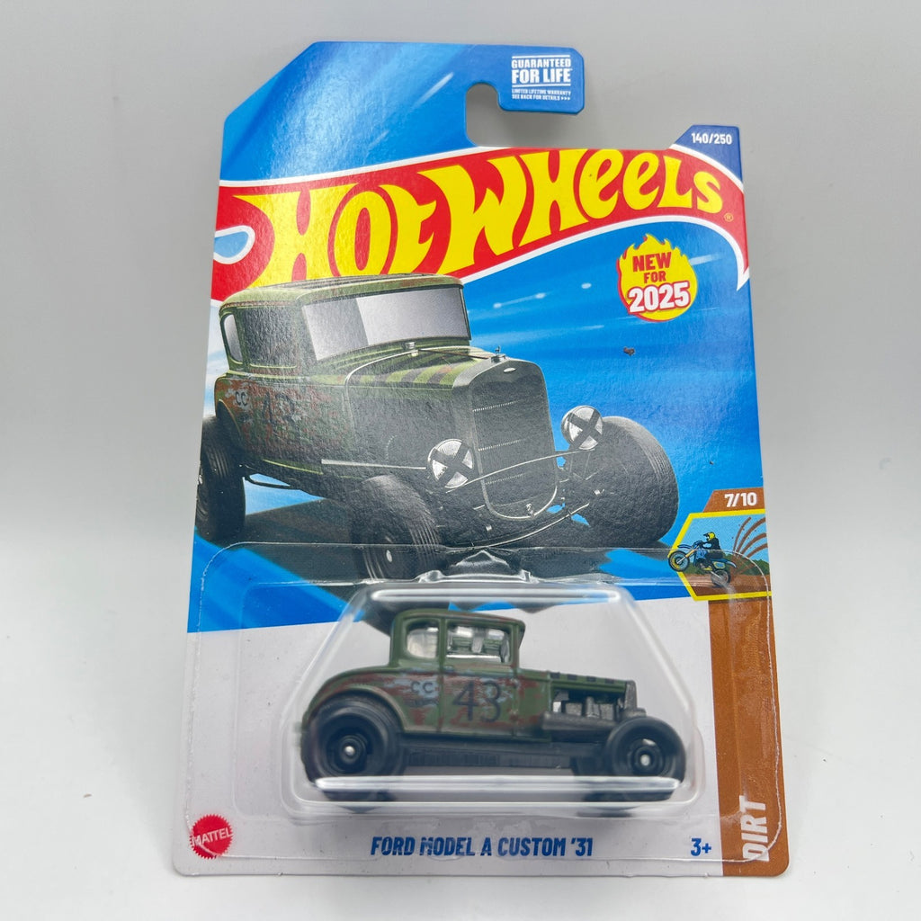HW Ford Model A Custom 31 Olive Green 140/250 Dirt 7/10