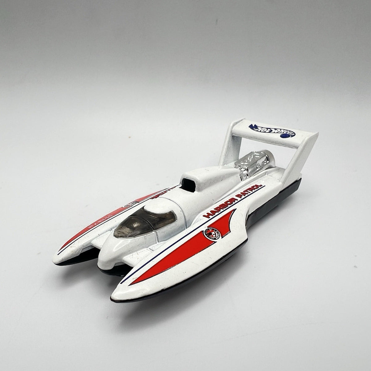 Hot Wheels Hydroplane Harbor Patrol Boat (No Box)