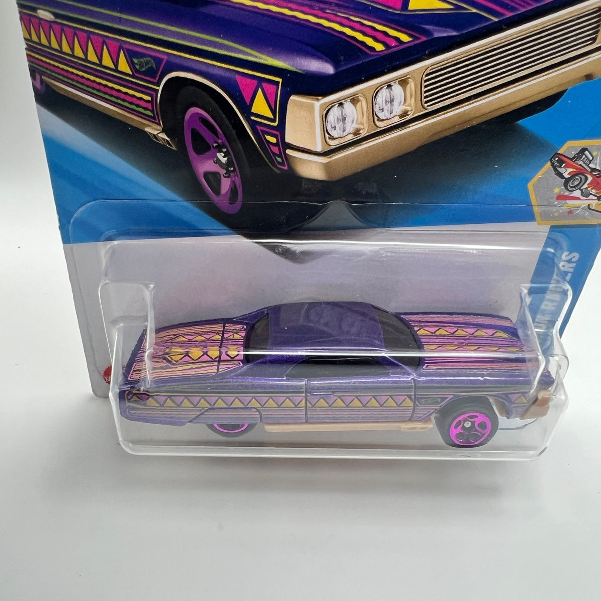 Hot Wheels Layin' Lowrider Purple Celebration Racers 7/10 223/250 2025