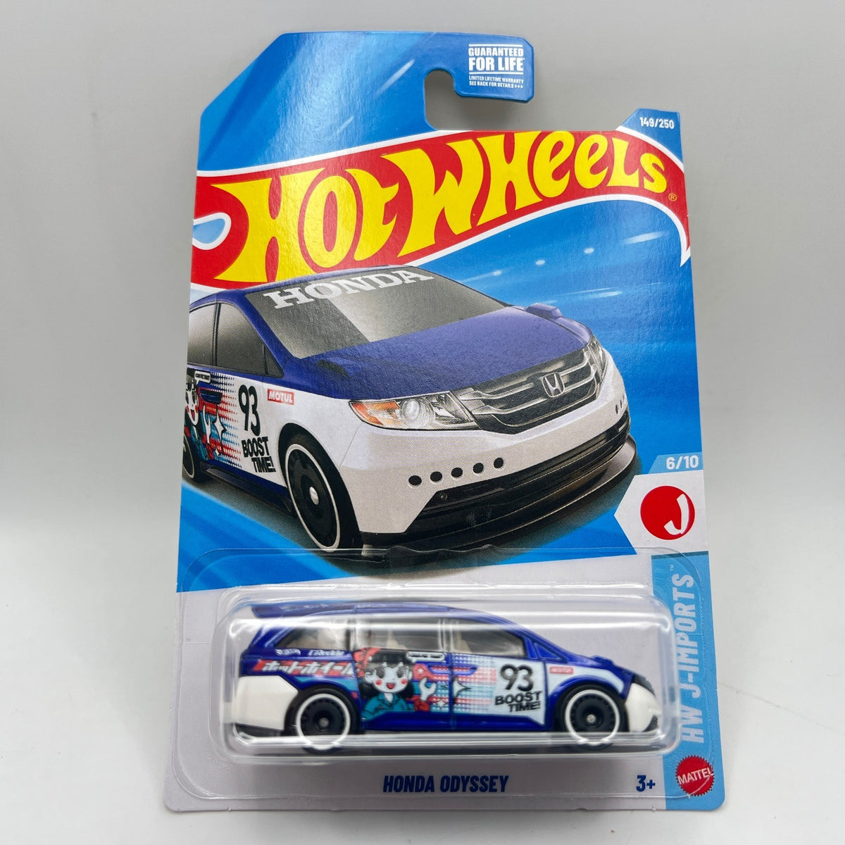 2026 Hot Wheels, Honda Odyssey, HW J-Imports, #6/10, #149/250