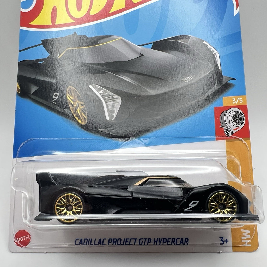 2024 Hot Wheels Cadillac Project GTP Hypercar Black 123/250 HW Turbo 3/5 New