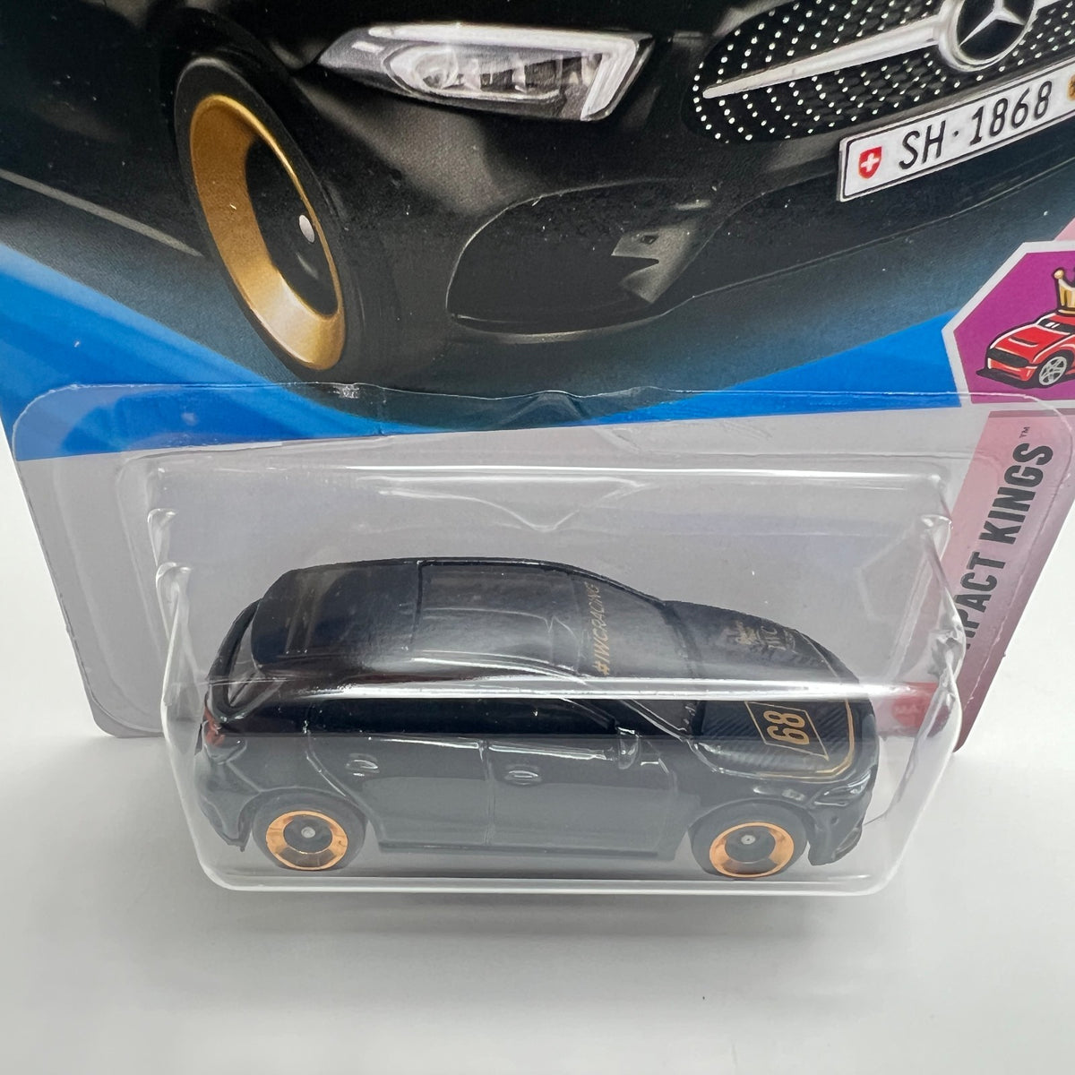 Hot Wheels '19 Mercedes-Benz A-Class Black 210/250 Compact Kings 9/10 2026 1:64