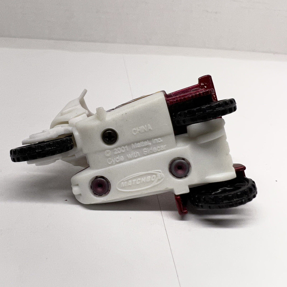 2001 Matchbox _ Cycle with Sidecar _ ** Hero City **