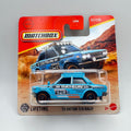 Matchbox 70 Datsun 510 Rally 51/125 Blue 1:64 Scale Diecast JDM
