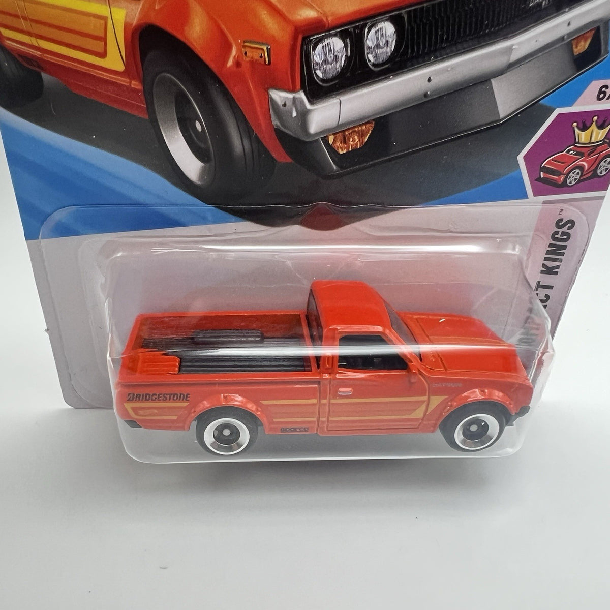 2026 Hot Wheels 128/250- Datsun 620- Orange - Truck- Compact Kings 6/10