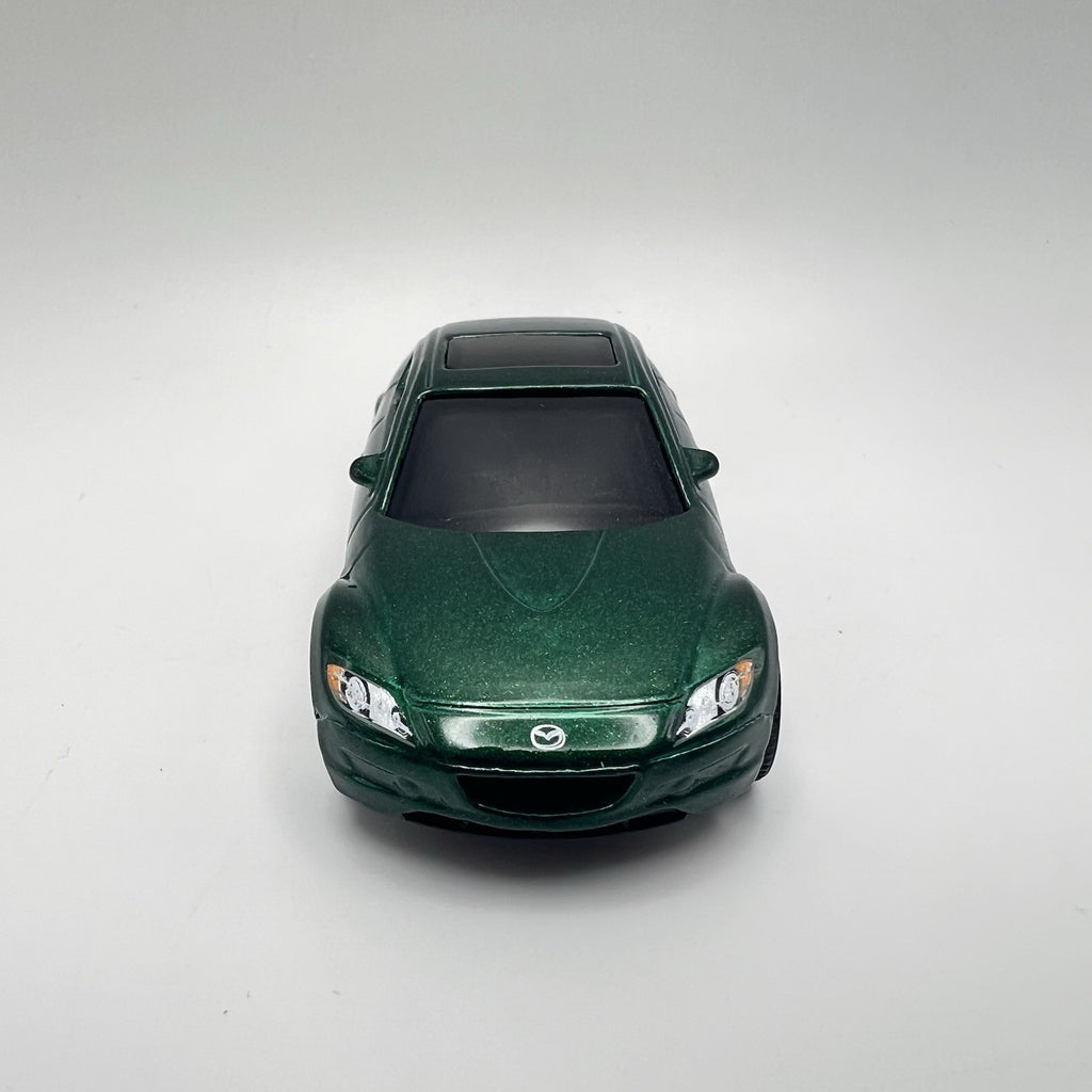 Matchbox 2004 Mazda RX-8 Dark Green 1:64 Diecast Diorama Model Car