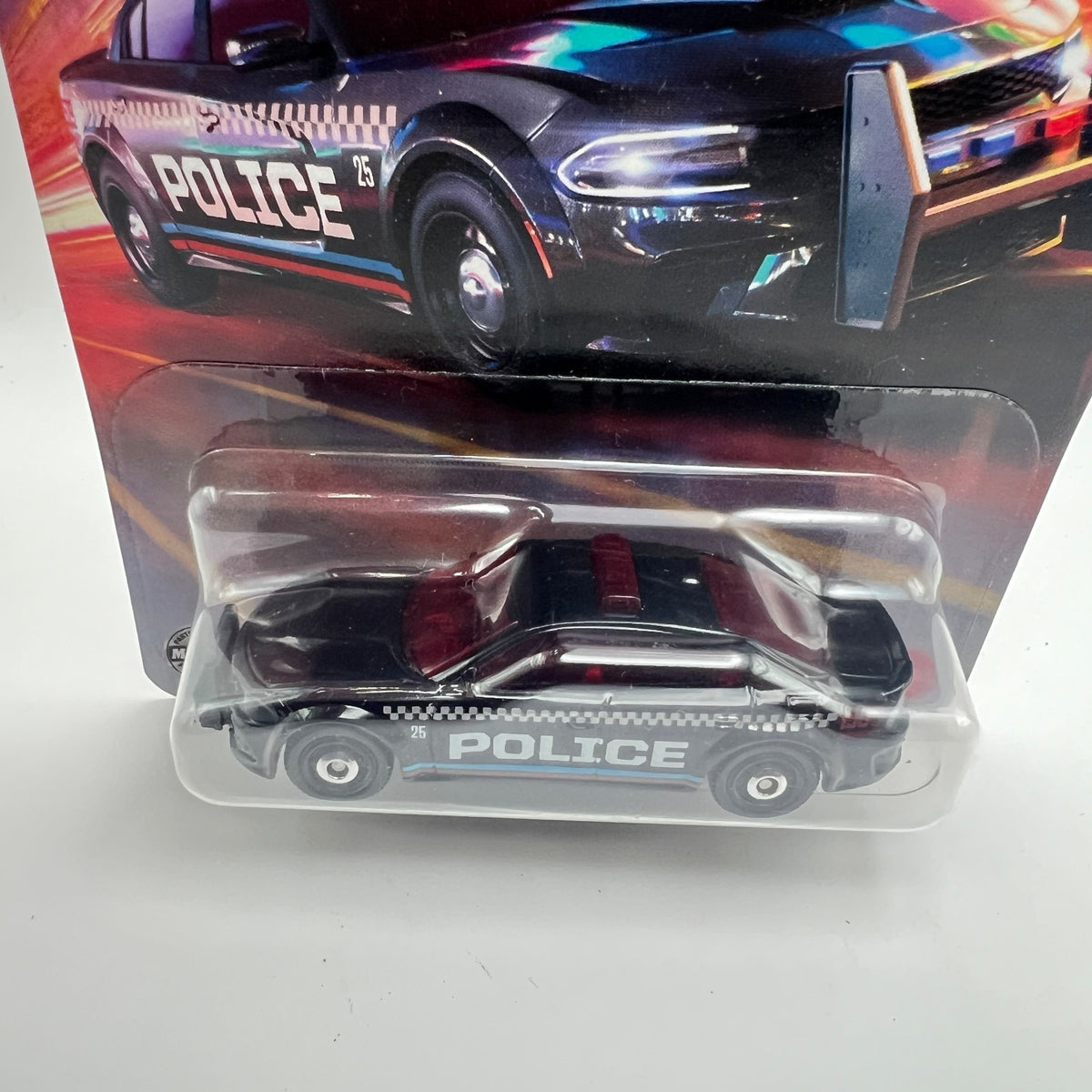 Matchbox 2023 Dodge Charger Pursuit Police Black 37/125 1:64 Diecast