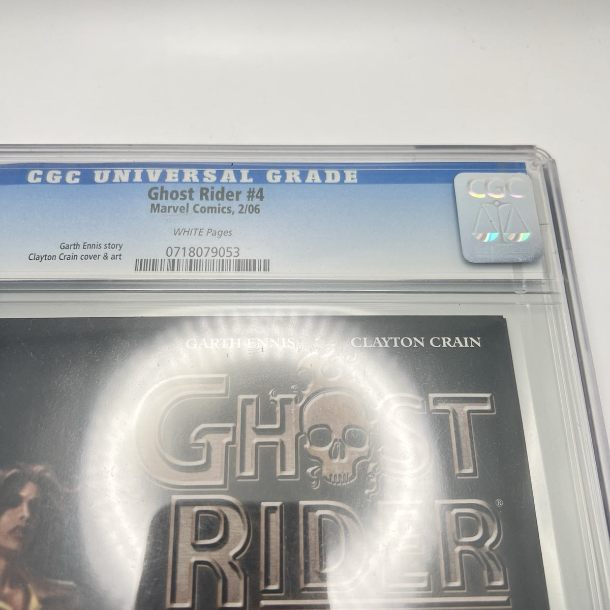 Ghost Rider #4 CGC SS 9.8 Signed Clayton Crain 2006 Marvel Knights