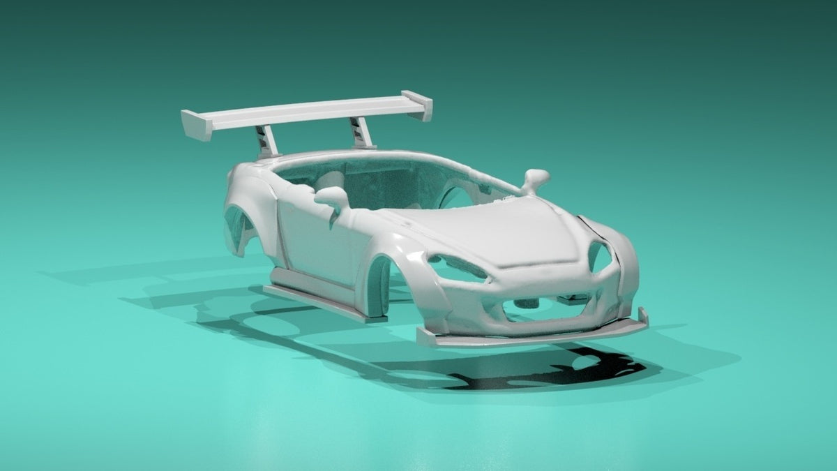 M&M Hyper Wide Body Kit for Matchbox S2000 – Resin - 3d Printed