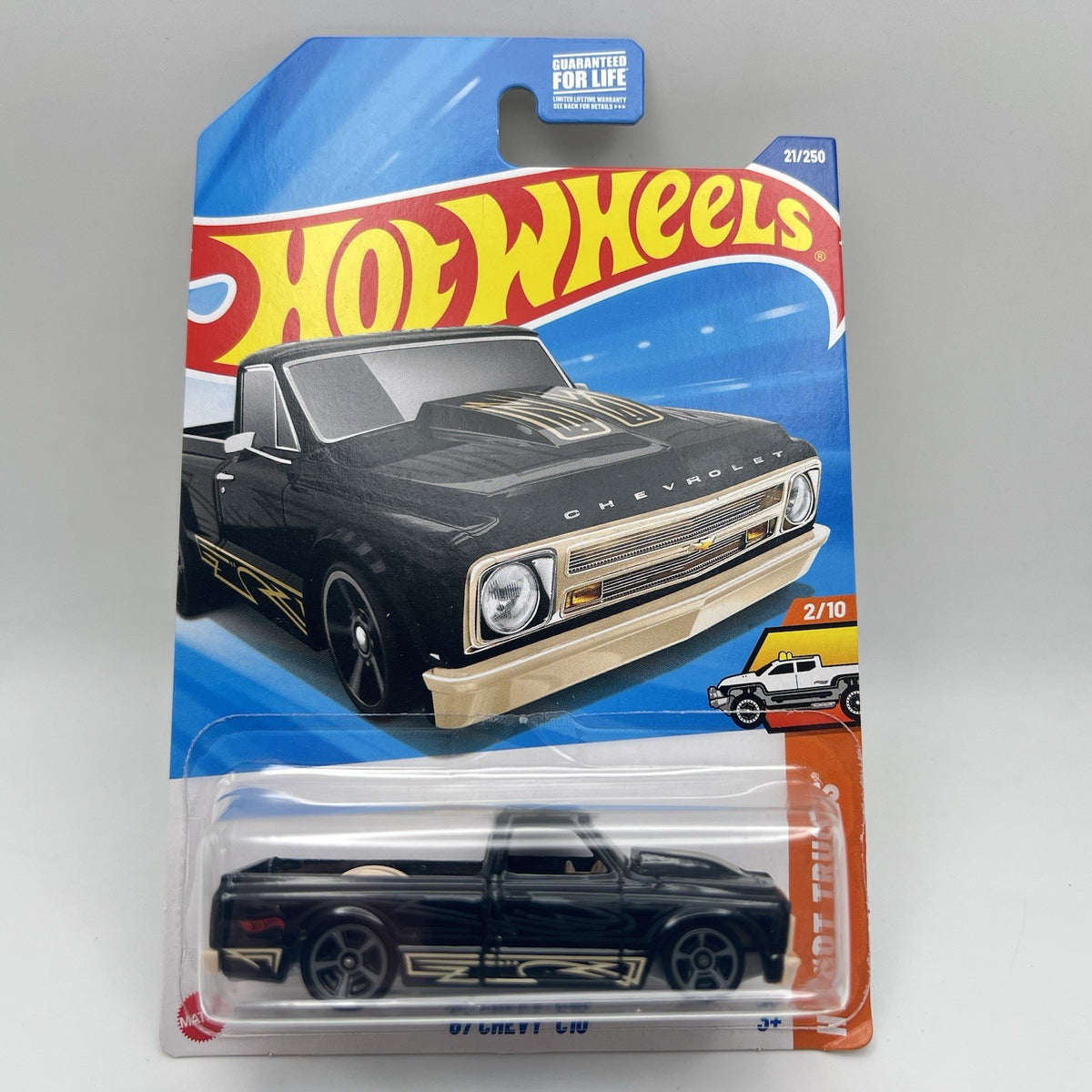 Hot Wheels '67 Chevy C10 [Black], HW Hot Trucks 2/10, 21/250  2025