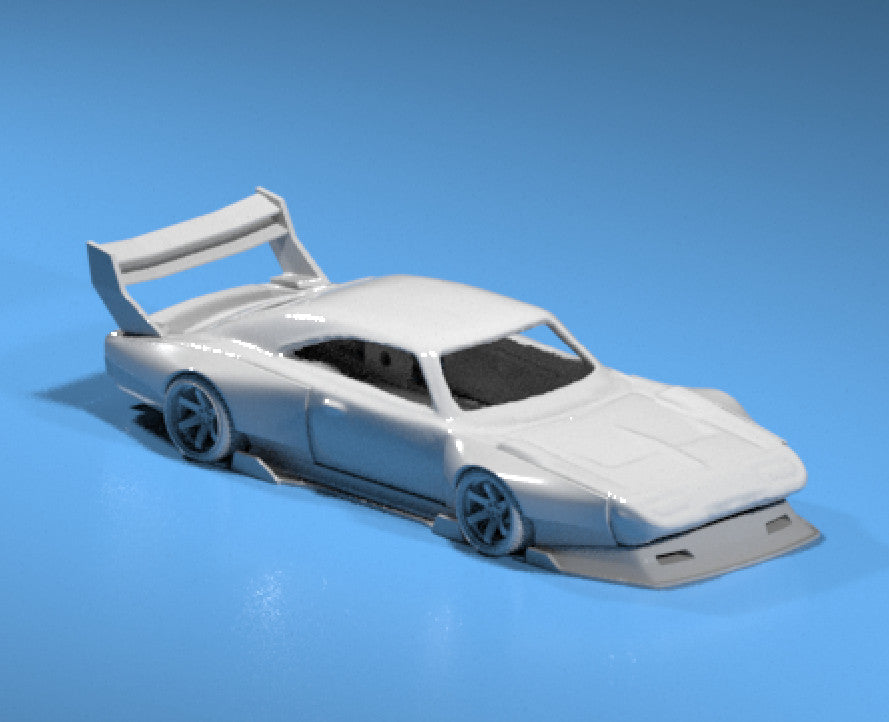 Street Legend Wide Body Kit For Hot Wheels Daytona - Resin - 3d Printed