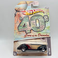 Hot Wheels '40 Ford Convertible Black Cars of the Decades 40s 5/32