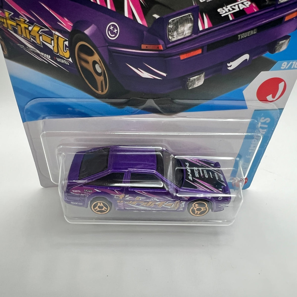Hot Wheels Toyota AE86 Sprinter Trueno Purple HW J-Imports 9/10 198/250 2026