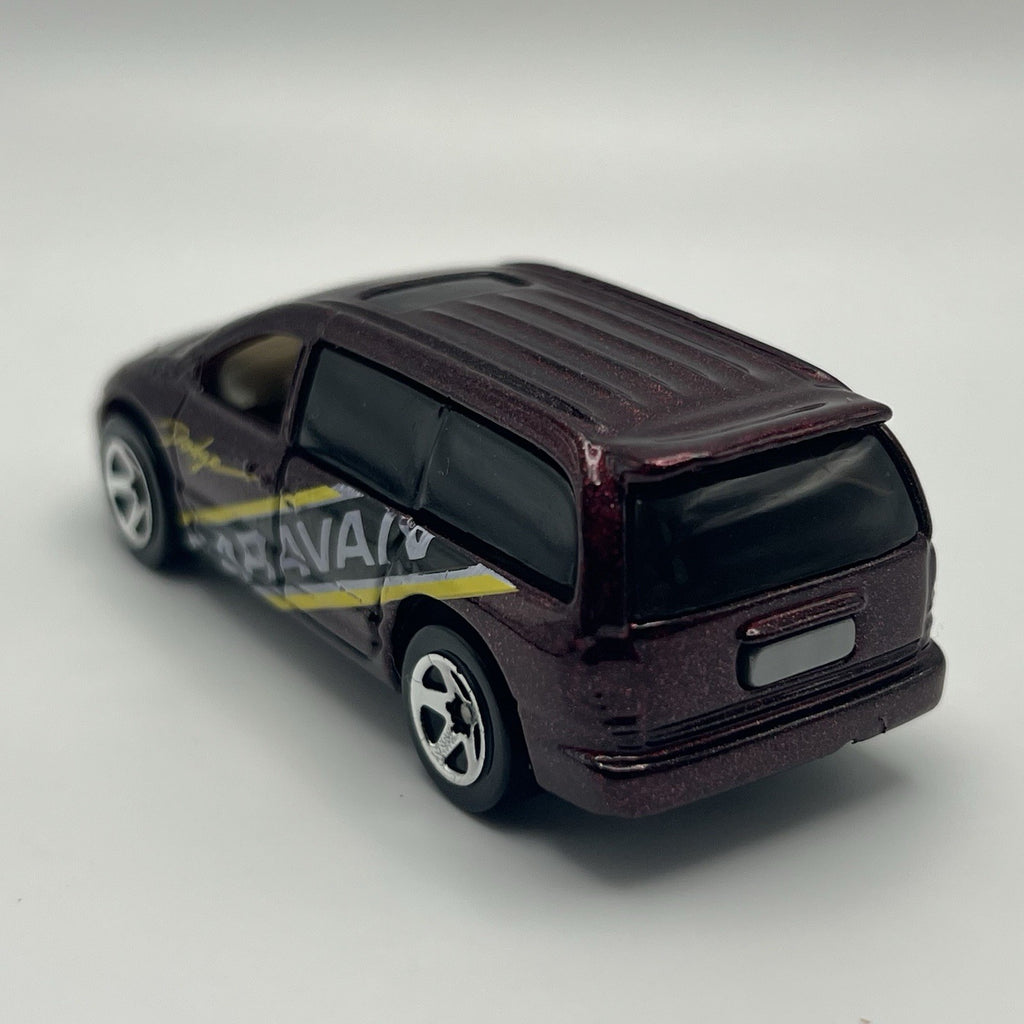 DODGE CARAVAN/ 1998 Hot Wheels First Editions Series / Burgundy Metalflake