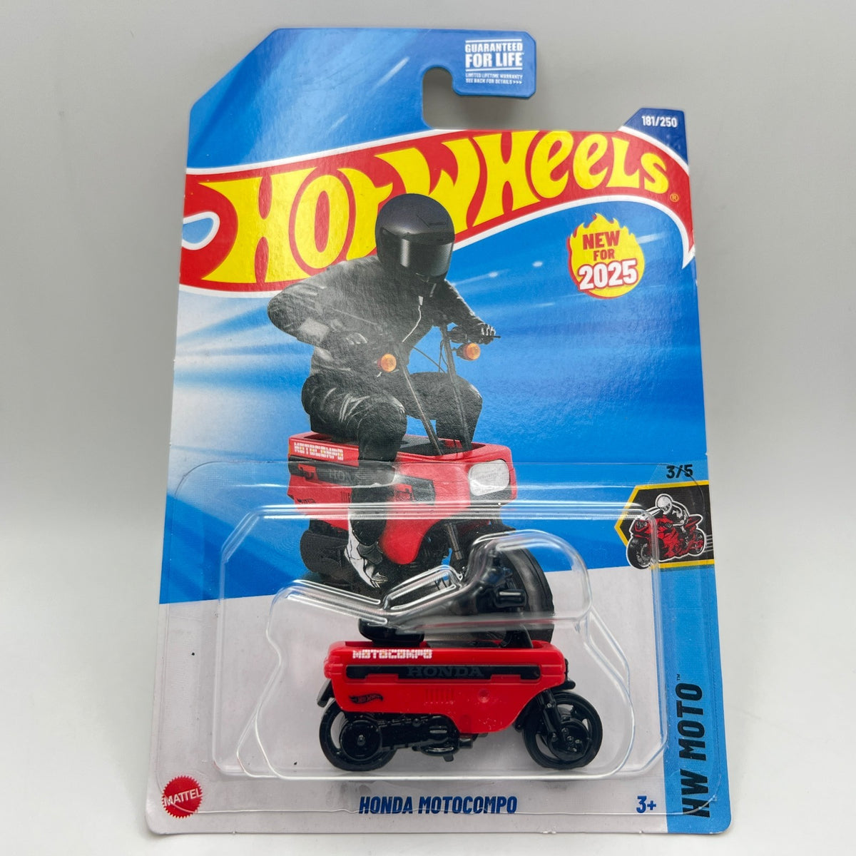 Hot Wheels Honda Motocompo New For 2025 HW Moto 3/5 181/250