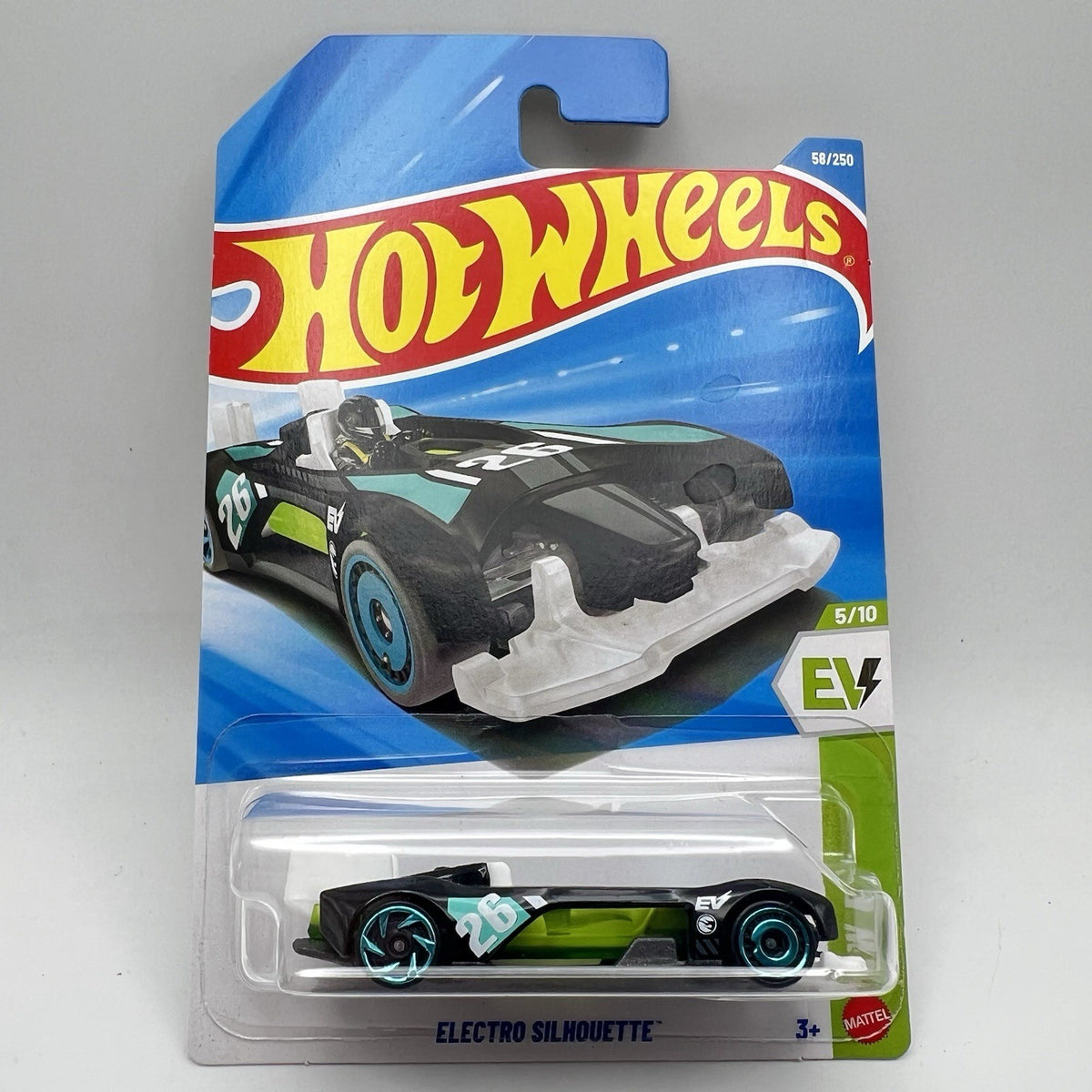 Hot Wheels Electro Silhouette 2026 C Case Exclusive Treasure Hunt