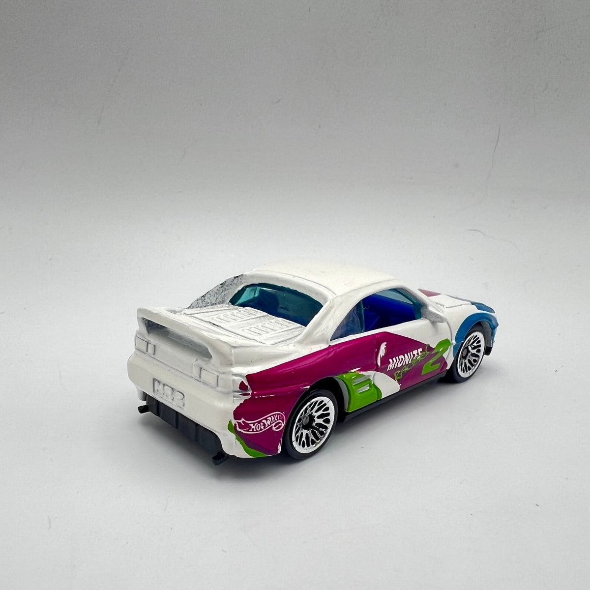 Hot Wheels Toyota MR2 Rally White Midnite Racers LOOSE 1/64