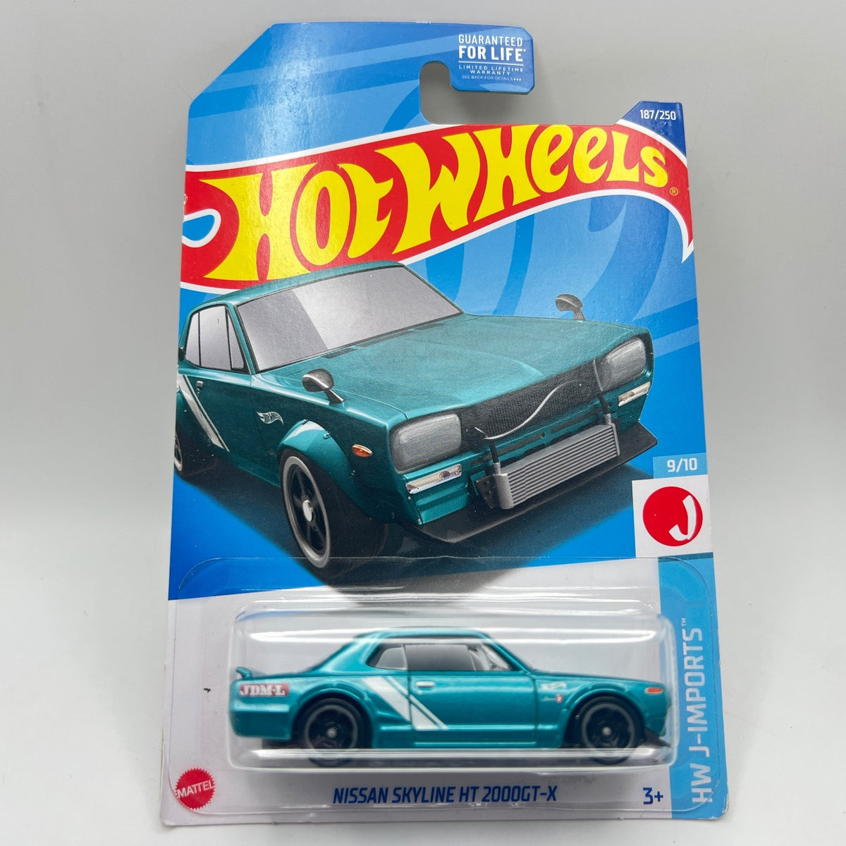 Hot Wheels Nissan Skyline HT 2000GT-X 187/250 HW J-Imports 9/10 Teal