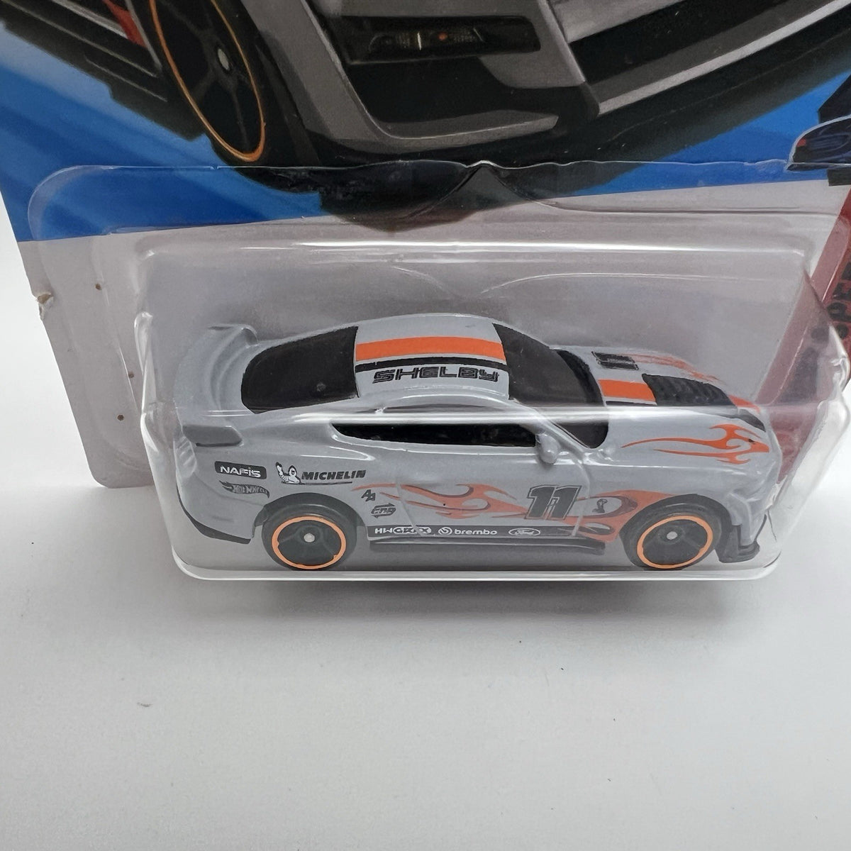 Hot Wheels- 2020 Ford Mustang Shelby GT500 Gray 2/250,Night Speed 2025
