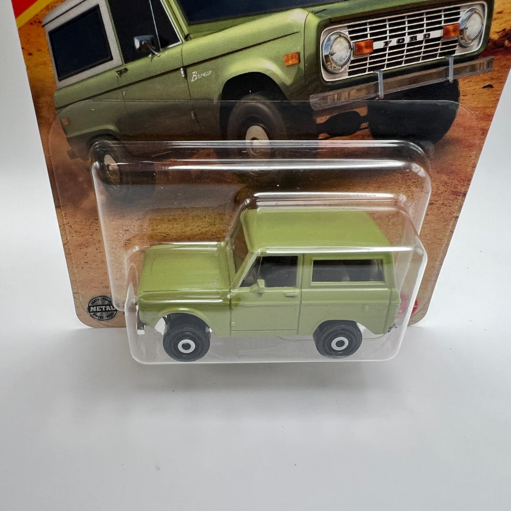 Matchbox 1970 Ford Bronco 59/125 Green 1:64 Diecast