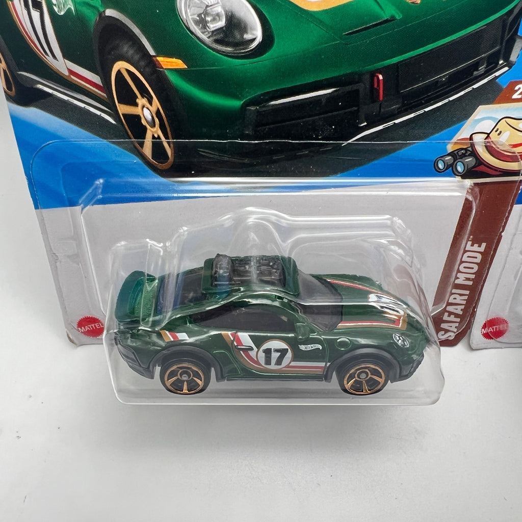 Hot Wheels Porsche 911 Rallye Safari Mode + 911 Rallye HW Turbo NEW