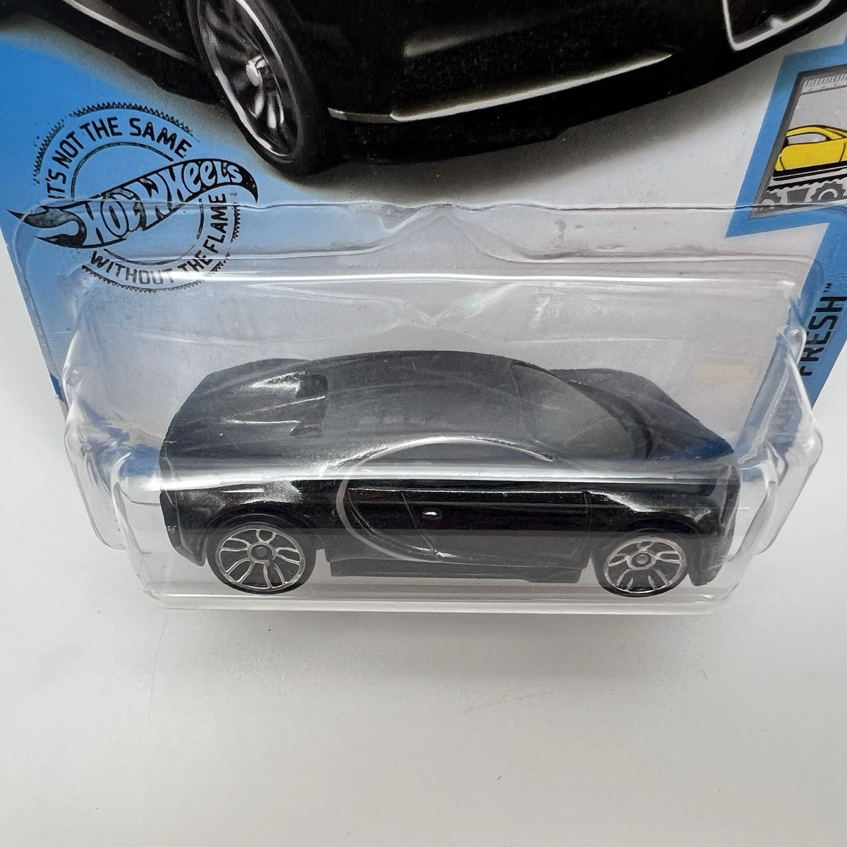 2020 HOT WHEELS '16 BUGATTI CHIRON, FACTORY FRESH #7/10, HW #89 BLACK B2