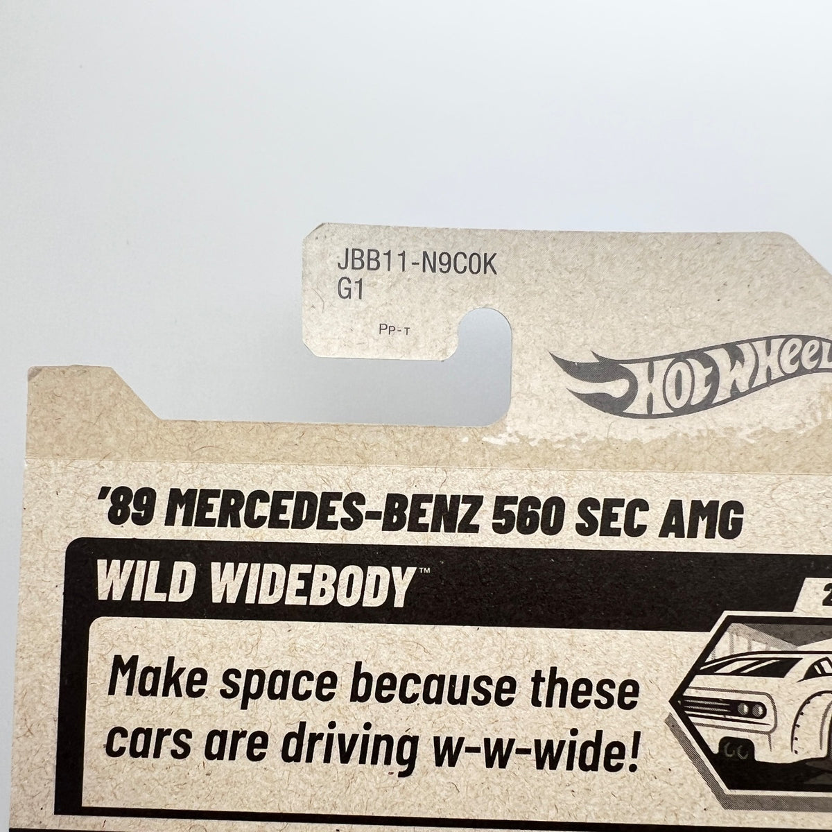 Hot Wheels 89 Mercedes-Benz 560 SEC AMG Wild Widebody Lot of 2 Variations