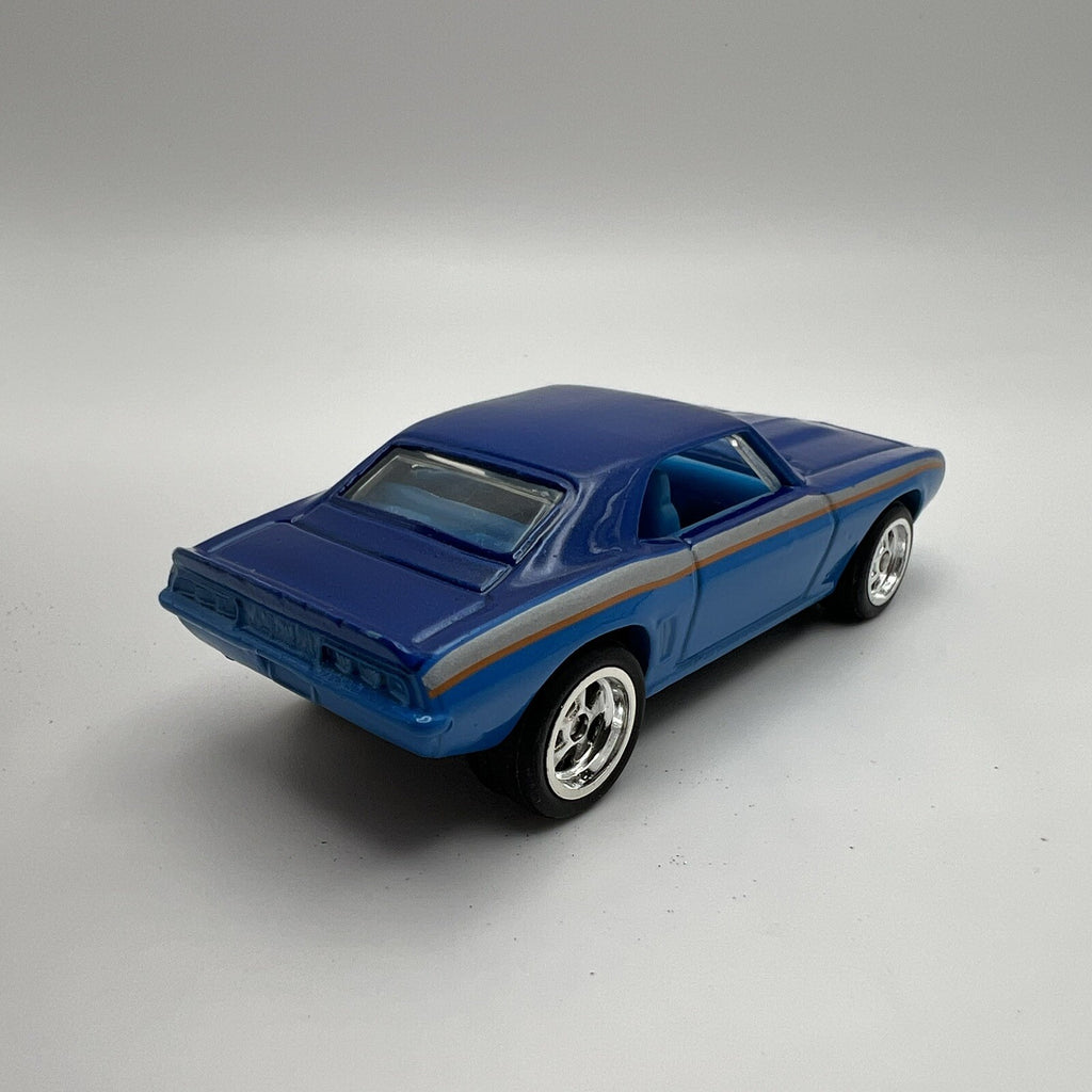Hot Wheels Loose Larry's Garage Blue With Blue Interior '69 Chevy Camaro