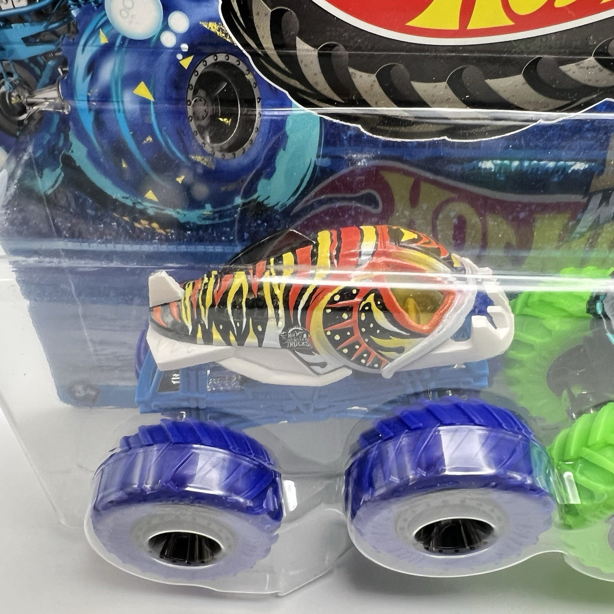 PIRAN-AHHH VS HAUL Y'ALL 2 PACK MONSTER TRUCKS HOT WHEELS DIECAST 2025