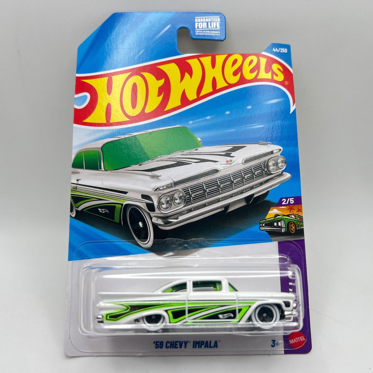 Hot Wheels White ‘59 Chevy Impala – Brand New | Layin Low